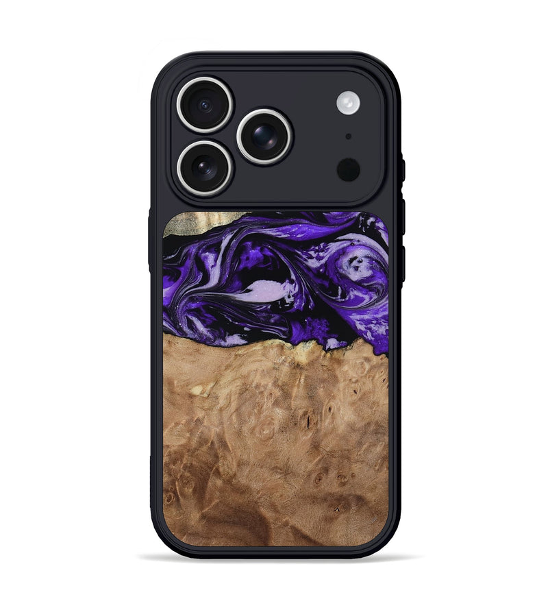 iPhone 17 Pro Wood Phone Case - Israel (Purple, 807943)
