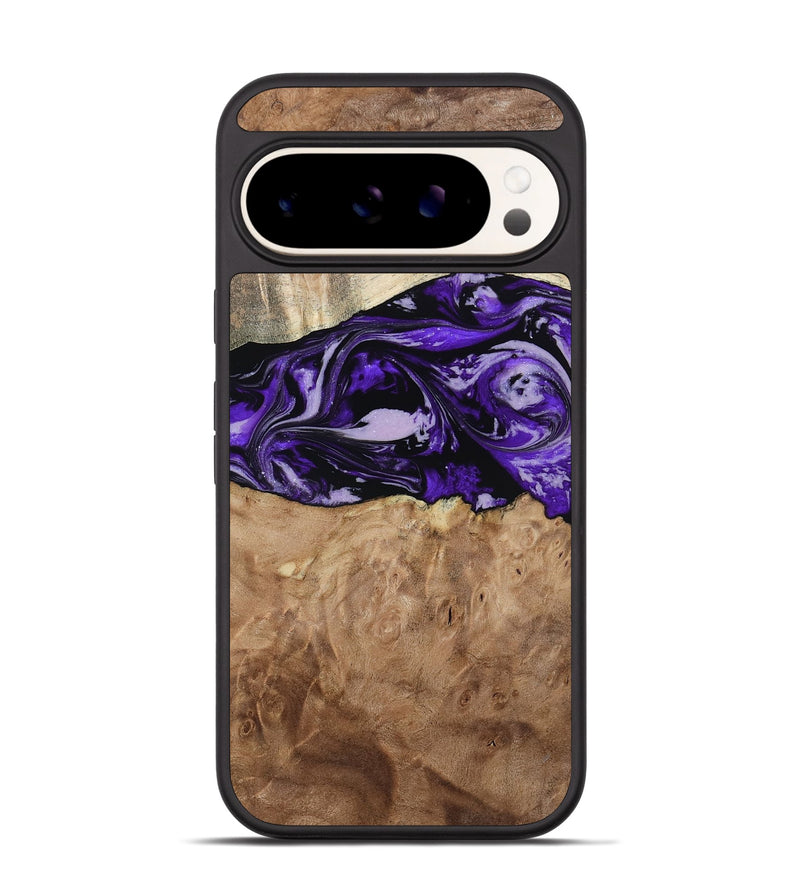 Pixel 9 Wood Phone Case - Israel (Purple, 807943)