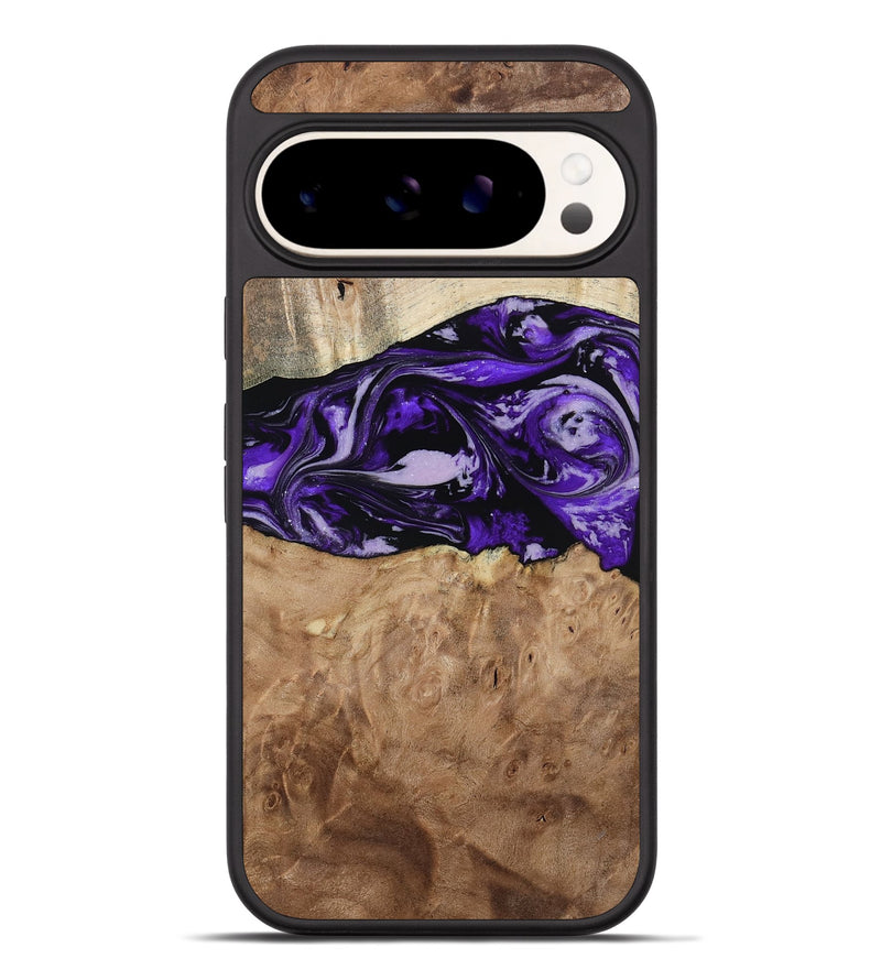 Pixel 9 Pro XL Wood Phone Case - Israel (Purple, 807943)