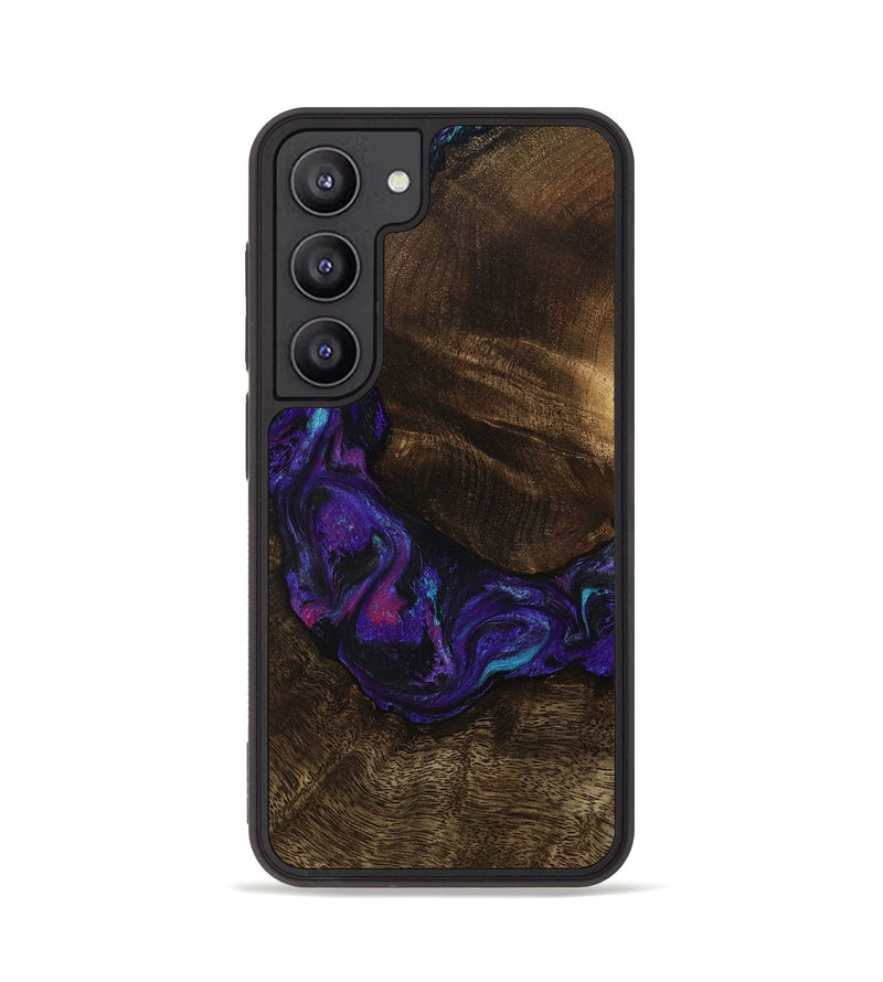 Galaxy S23 Wood Phone Case - Stewart (Purple, 807944)