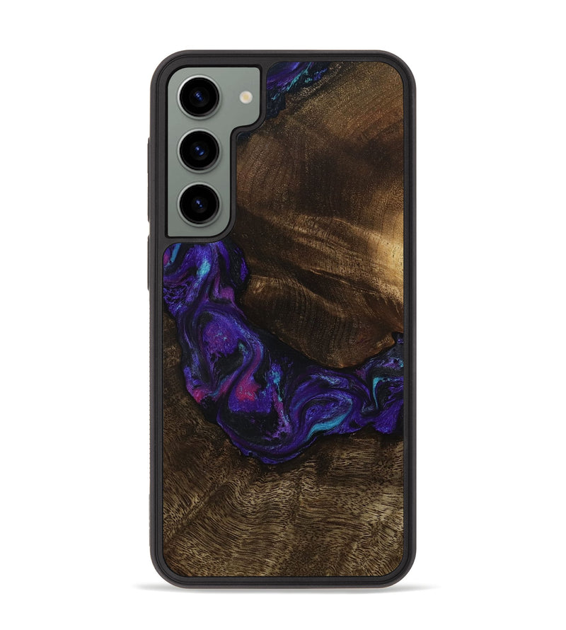 Galaxy S23 Plus Wood Phone Case - Stewart (Purple, 807944)