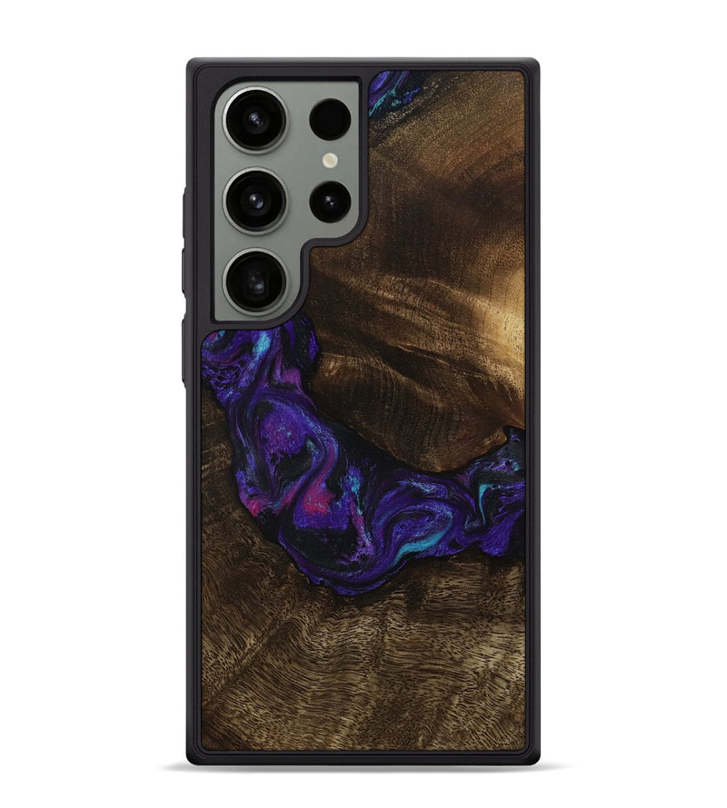 Galaxy S24 Ultra Wood Phone Case - Stewart (Purple, 807944)