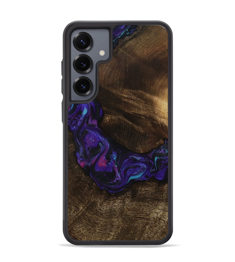 Galaxy S25 Plus Wood Phone Case - Stewart (Purple, 807944)