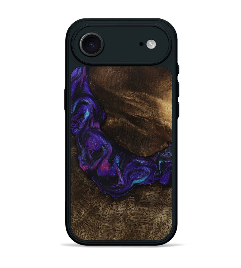 iPhone 17 Air Wood Phone Case - Stewart (Purple, 807944)