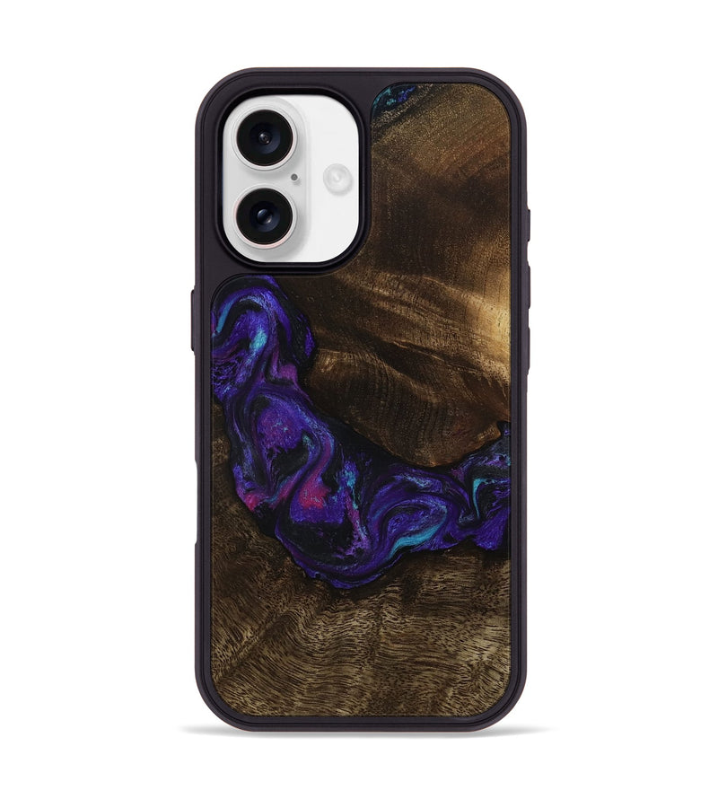 iPhone 17 Wood Phone Case - Stewart (Purple, 807944)