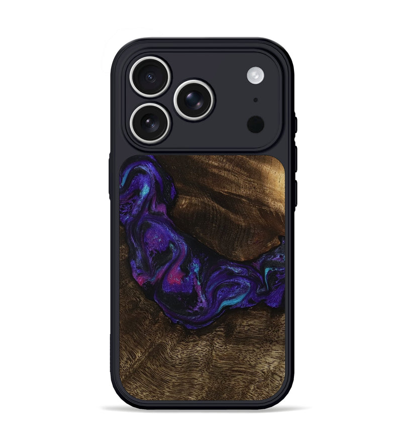 iPhone 17 Pro Wood Phone Case - Stewart (Purple, 807944)