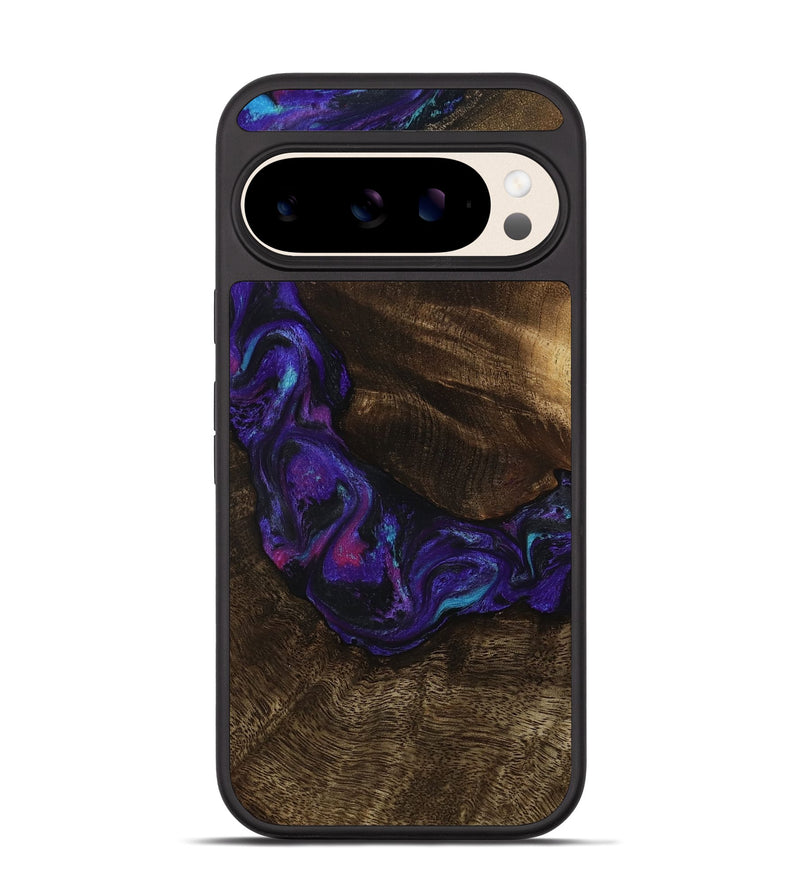 Pixel 10 Wood Phone Case - Stewart (Purple, 807944)