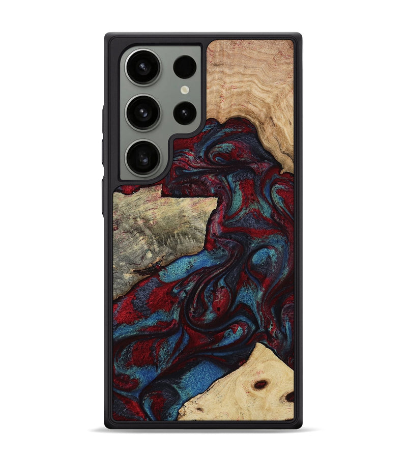 Galaxy S24 Ultra Wood Phone Case - Whitley (Red, 807947)