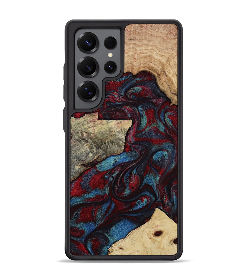 Galaxy S25 Ultra Wood Phone Case - Whitley (Red, 807947)