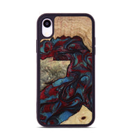 iPhone Xr Wood Phone Case - Whitley (Red, 807947)