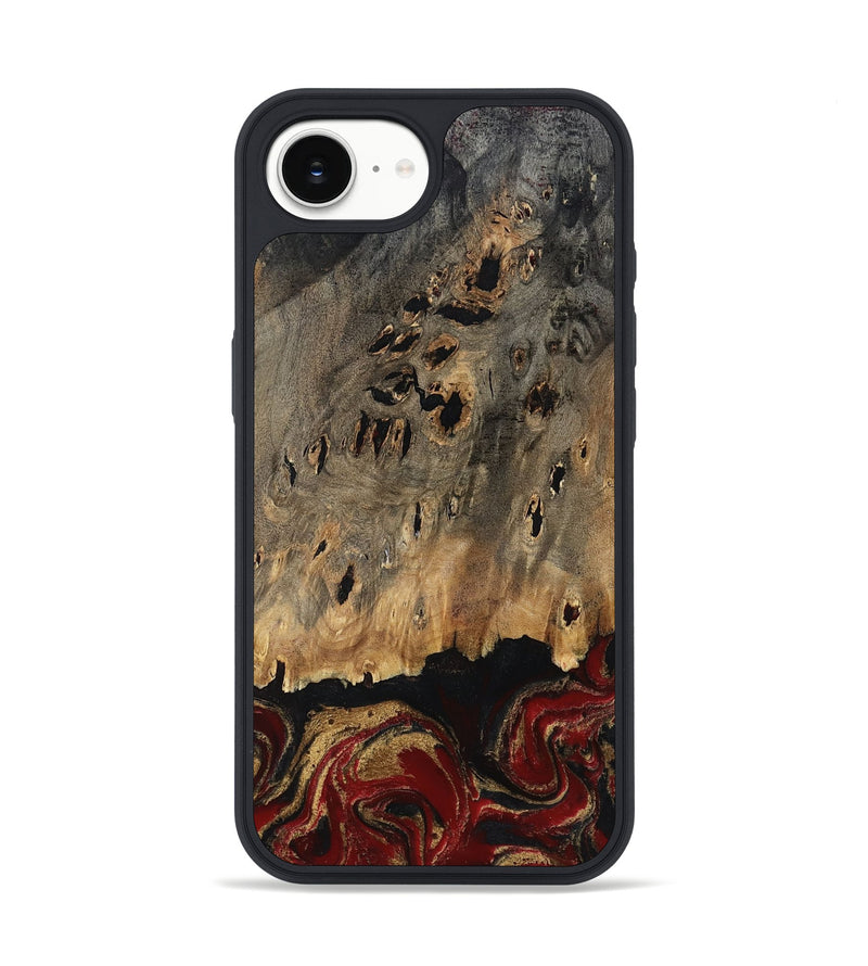 iPhone 16e Wood Phone Case - Gaven (Red, 807948)