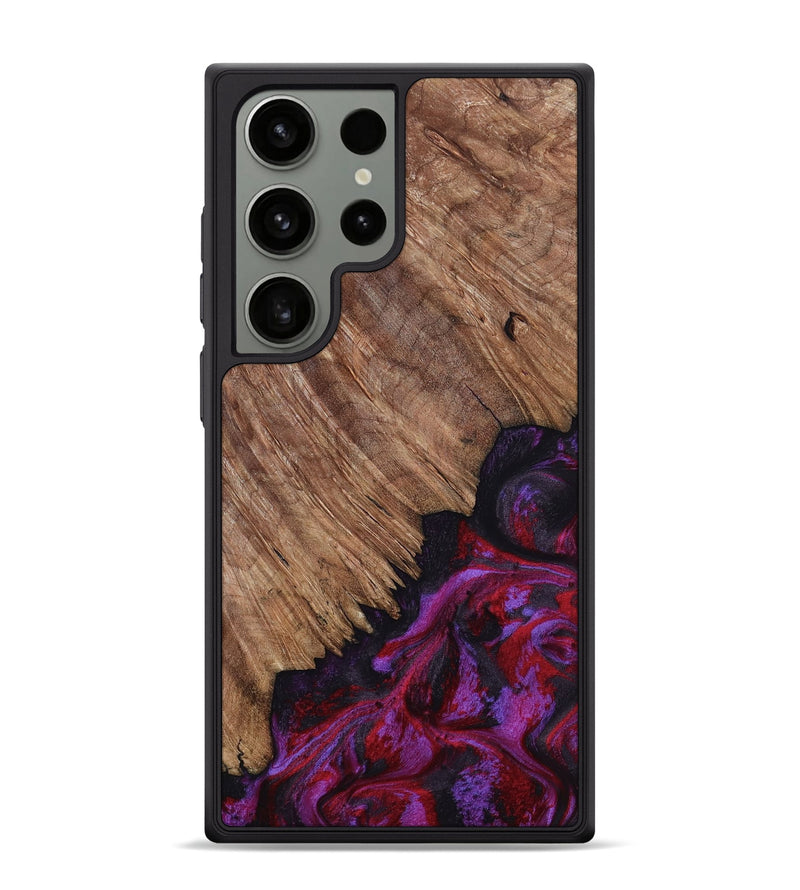 Galaxy S24 Ultra Wood Phone Case - Irma (Red, 807950)