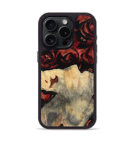 iPhone 15 Pro Wood Phone Case - Shania (Red, 807955)