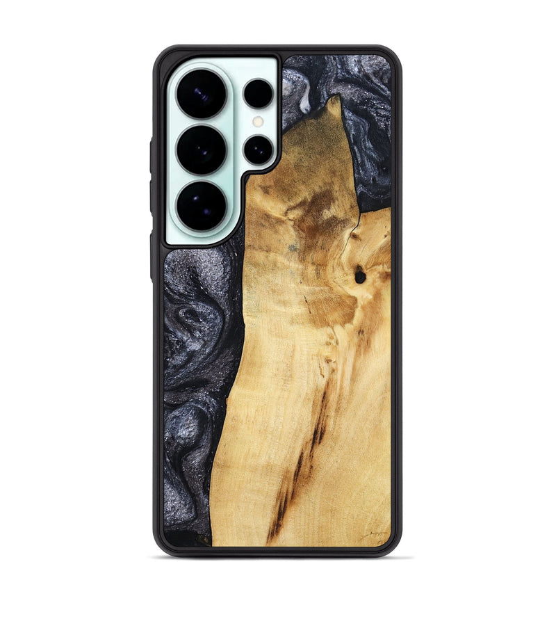 Galaxy S26 Ultra Wood Phone Case - Brittni (Black & White, 807956)