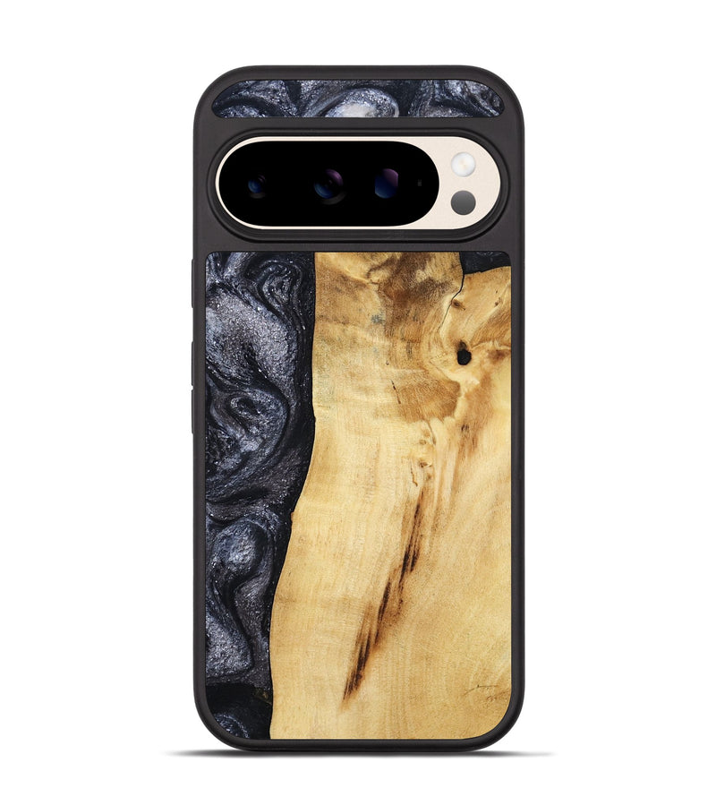Pixel 10 Wood Phone Case - Brittni (Black & White, 807956)