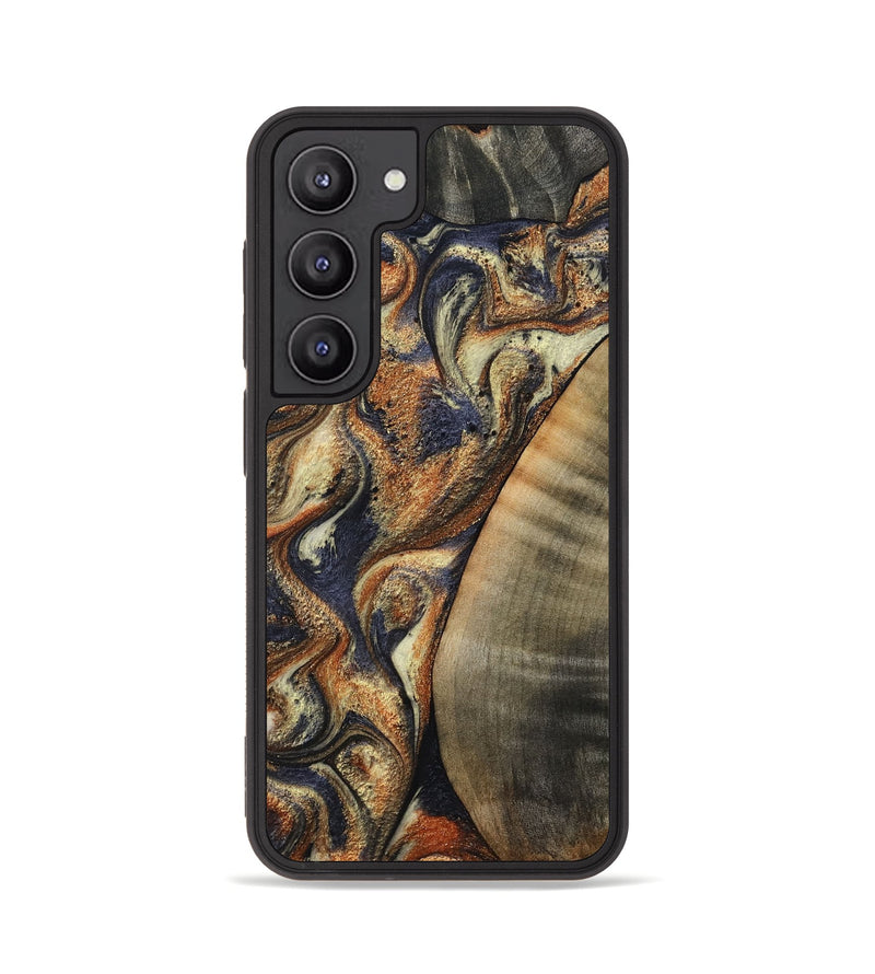 Galaxy S23 Wood Phone Case - German (Black & White, 807960)