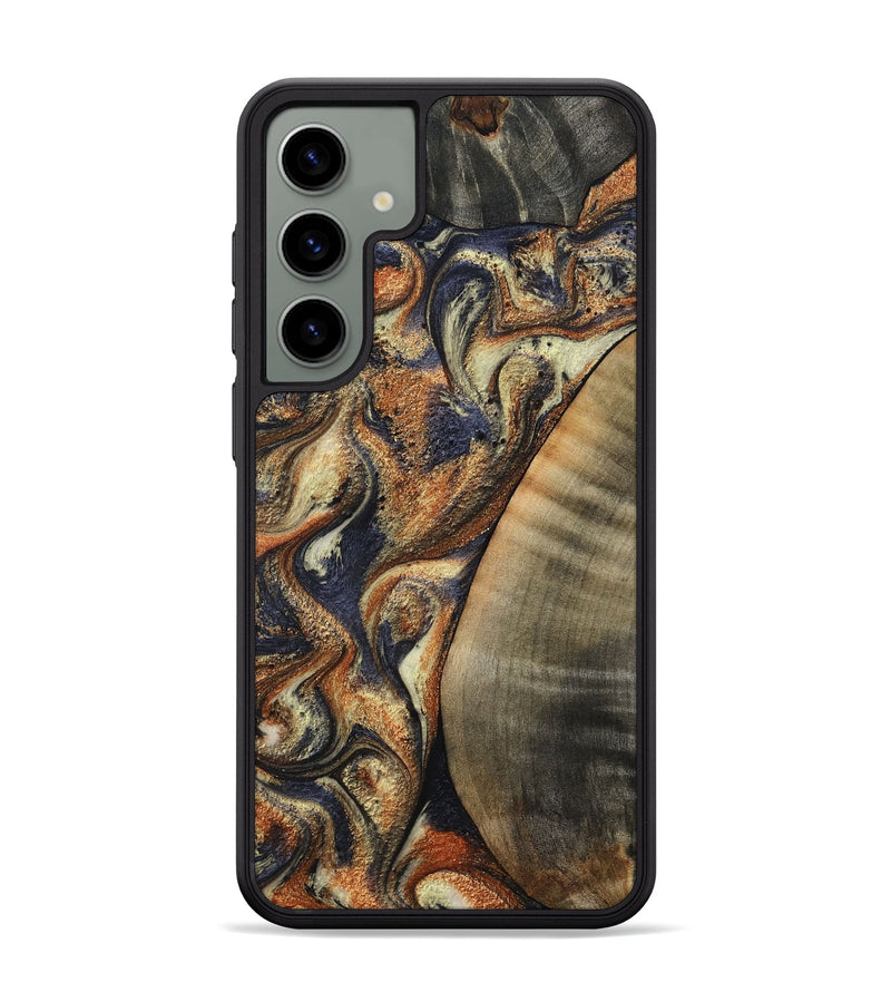 Galaxy S24 Plus Wood Phone Case - German (Black & White, 807960)