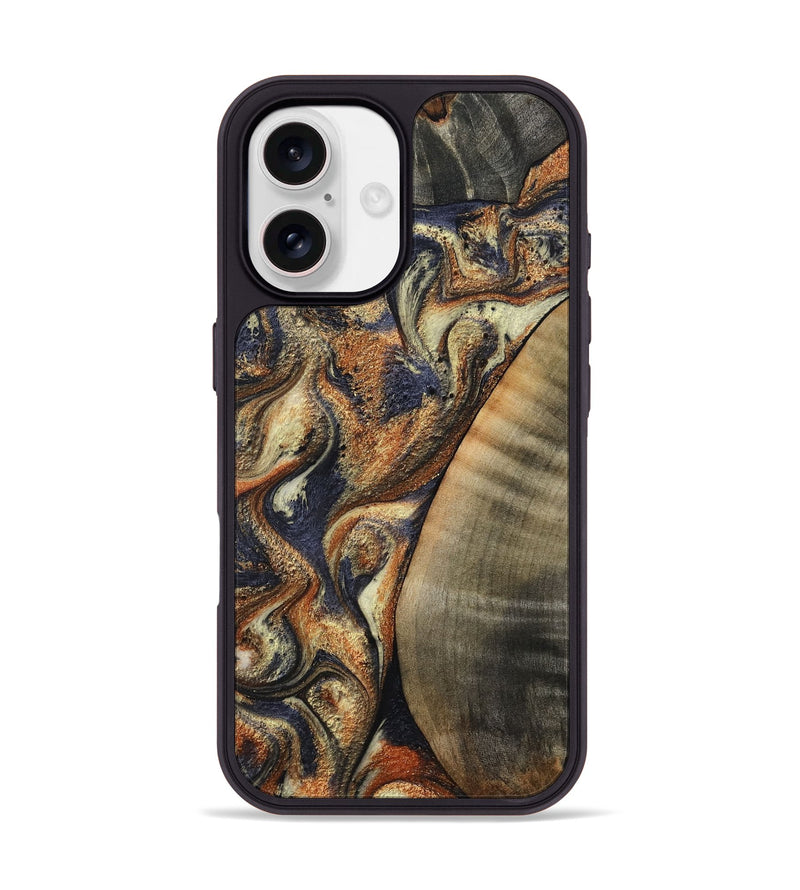 iPhone 17 Wood Phone Case - German (Black & White, 807960)