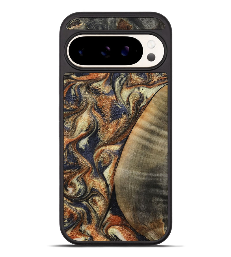 Pixel 10 Pro XL Wood Phone Case - German (Black & White, 807960)