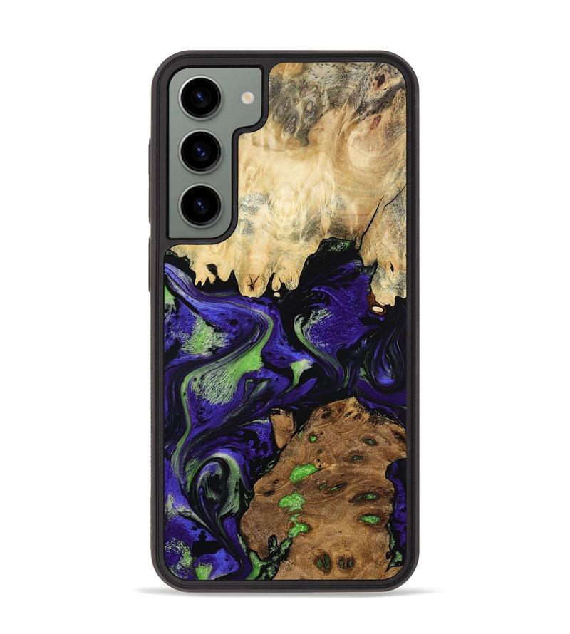 Galaxy S23 Plus Wood Phone Case - Cleo (Purple, 807972)