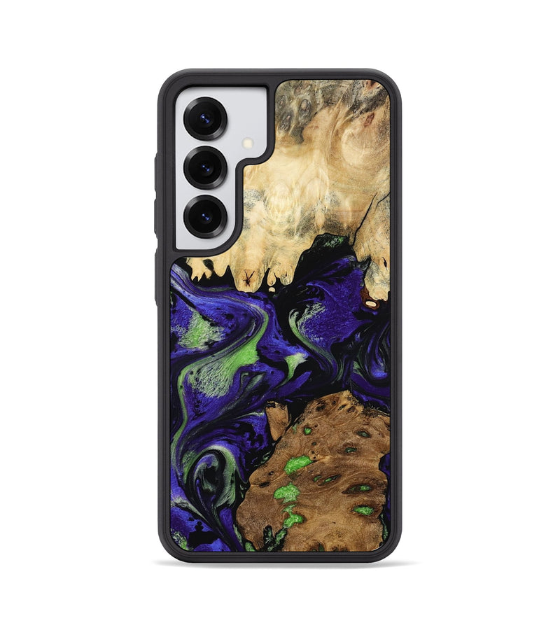 Galaxy S25 Wood Phone Case - Cleo (Purple, 807972)