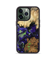 iPhone 13 Pro Wood Phone Case - Cleo (Purple, 807972)