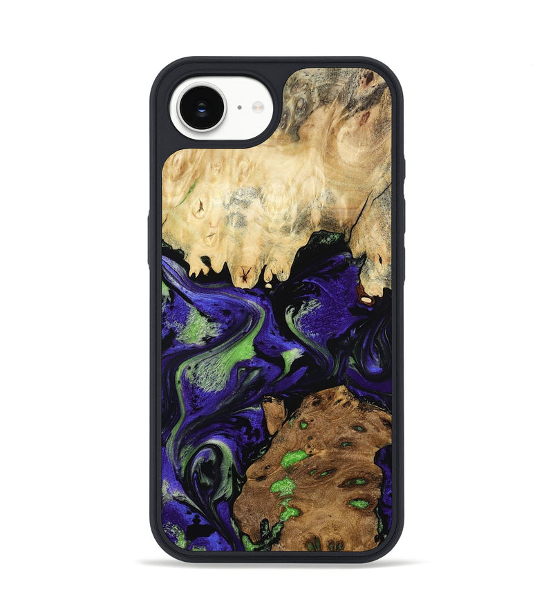 iPhone 16e Wood Phone Case - Cleo (Purple, 807972)