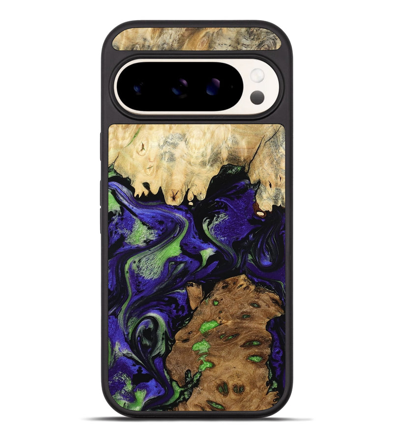 Pixel 9 Pro XL Wood Phone Case - Cleo (Purple, 807972)