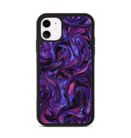 iPhone 11 ResinArt Phone Case - Debbi (Purple, 807973)