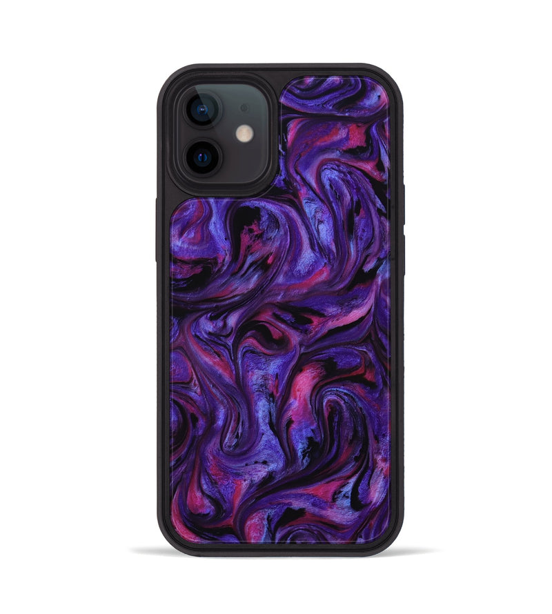 iPhone 12 ResinArt Phone Case - Debbi (Purple, 807973)