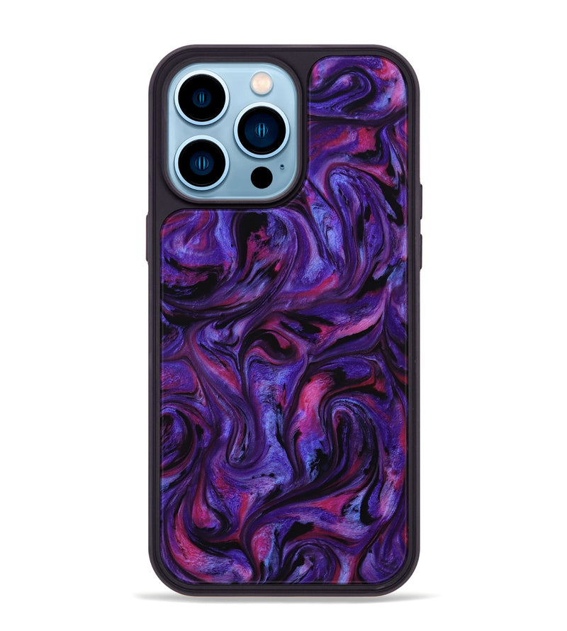 iPhone 14 Pro Max ResinArt Phone Case - Debbi (Purple, 807973)