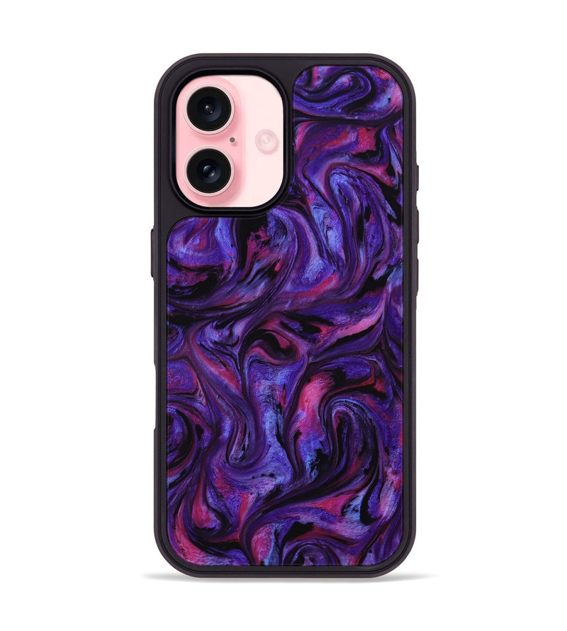 iPhone 16 ResinArt Phone Case - Debbi (Purple, 807973)