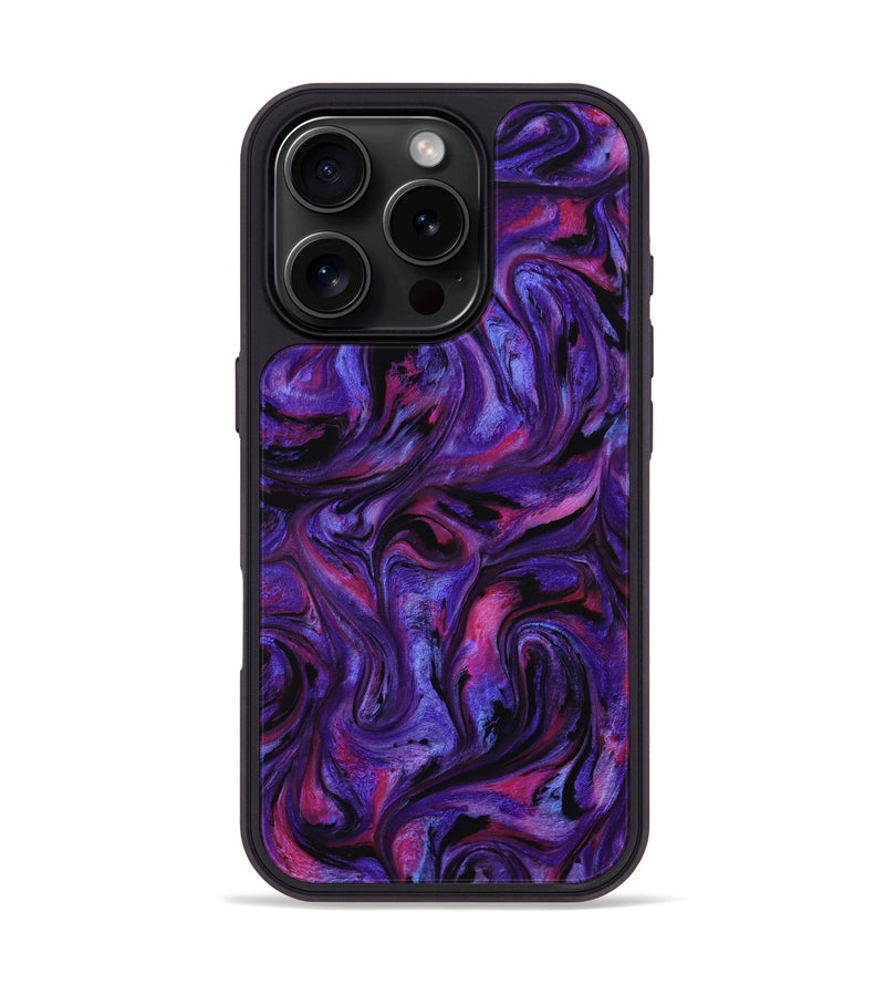 iPhone 16 Pro ResinArt Phone Case - Debbi (Purple, 807973)