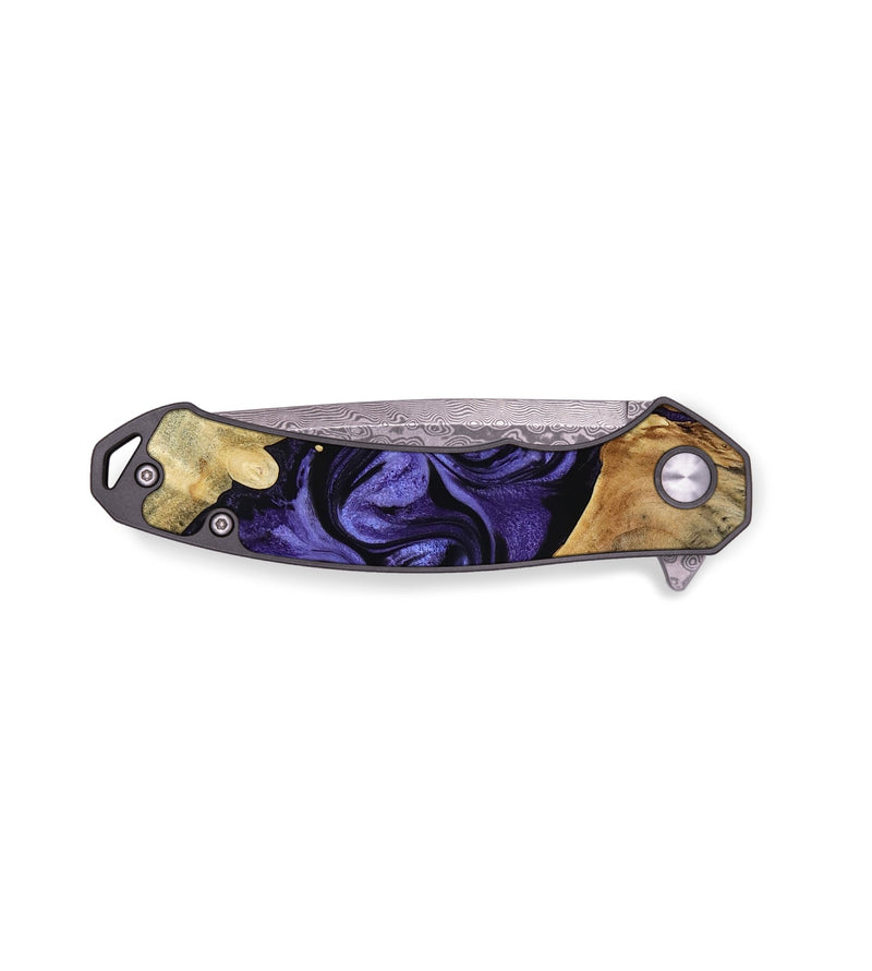 EDC Wood Pocket Knife - Jada (Purple, 807974)