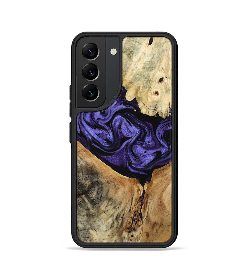 Galaxy S22 Wood Phone Case - Jada (Purple, 807974)