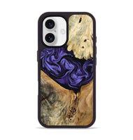 iPhone 17 Wood Phone Case - Jada (Purple, 807974)