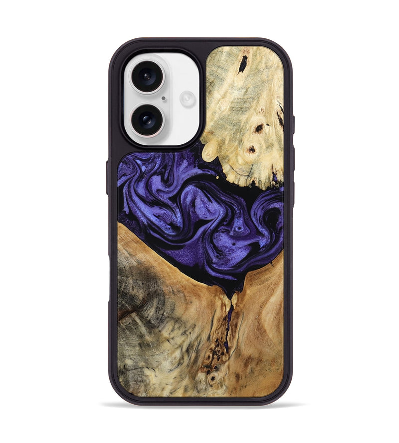 iPhone 17 Wood Phone Case - Jada (Purple, 807974)