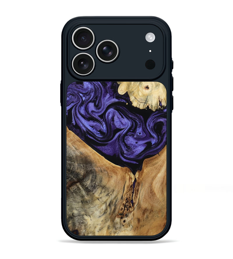 iPhone 17 Pro Max Wood Phone Case - Jada (Purple, 807974)