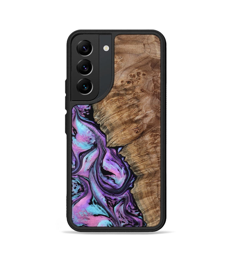 Galaxy S22 Wood Phone Case - Kent (Purple, 807975)