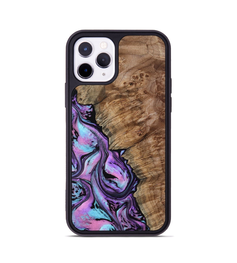 iPhone 11 Pro Wood Phone Case - Kent (Purple, 807975)