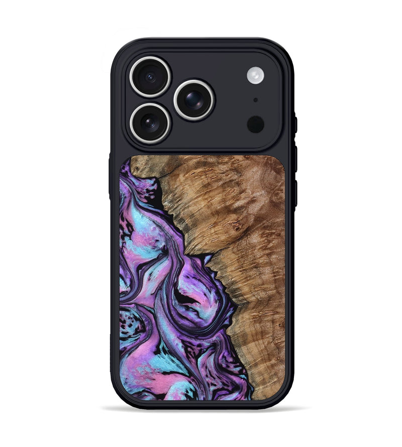 iPhone 17 Pro Wood Phone Case - Kent (Purple, 807975)
