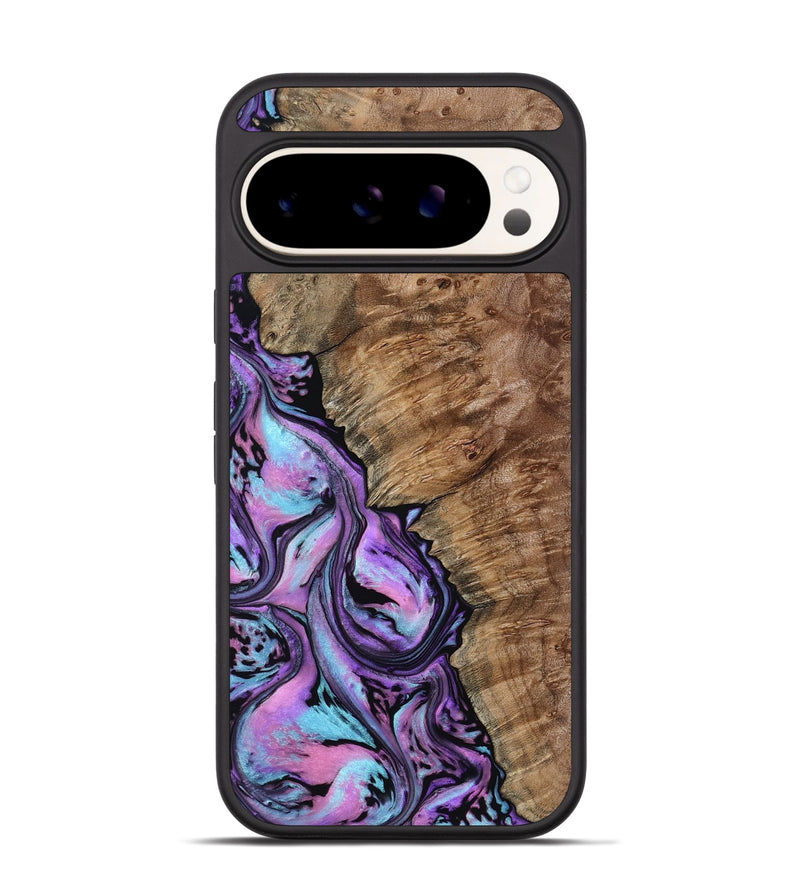 Pixel 9 Pro Wood Phone Case - Kent (Purple, 807975)