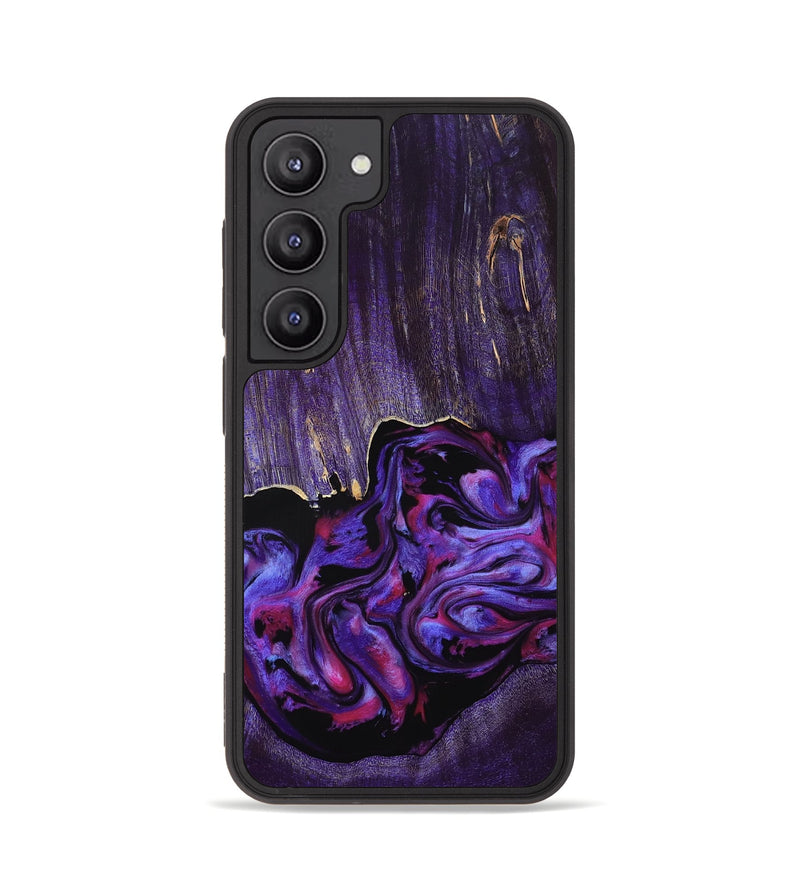Galaxy S23 Wood Phone Case - Adam (Purple, 807976)