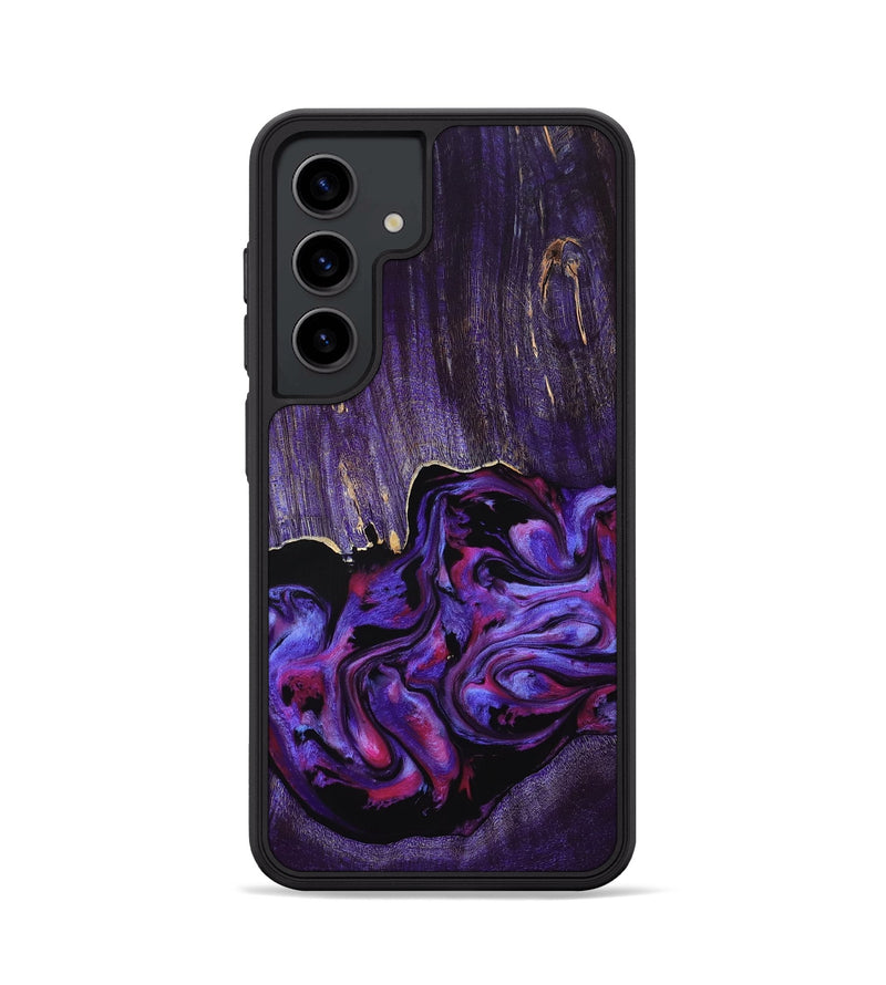 Galaxy S24 Wood Phone Case - Adam (Purple, 807976)
