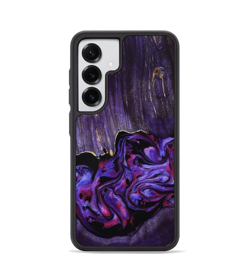Galaxy S25 Wood Phone Case - Adam (Purple, 807976)