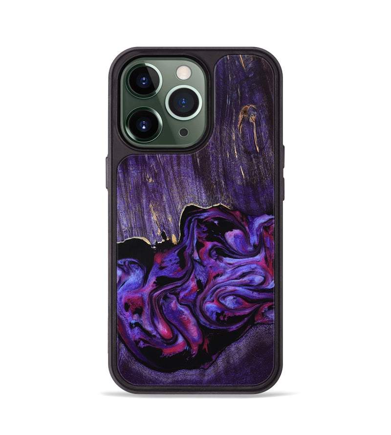 iPhone 13 Pro Wood Phone Case - Adam (Purple, 807976)