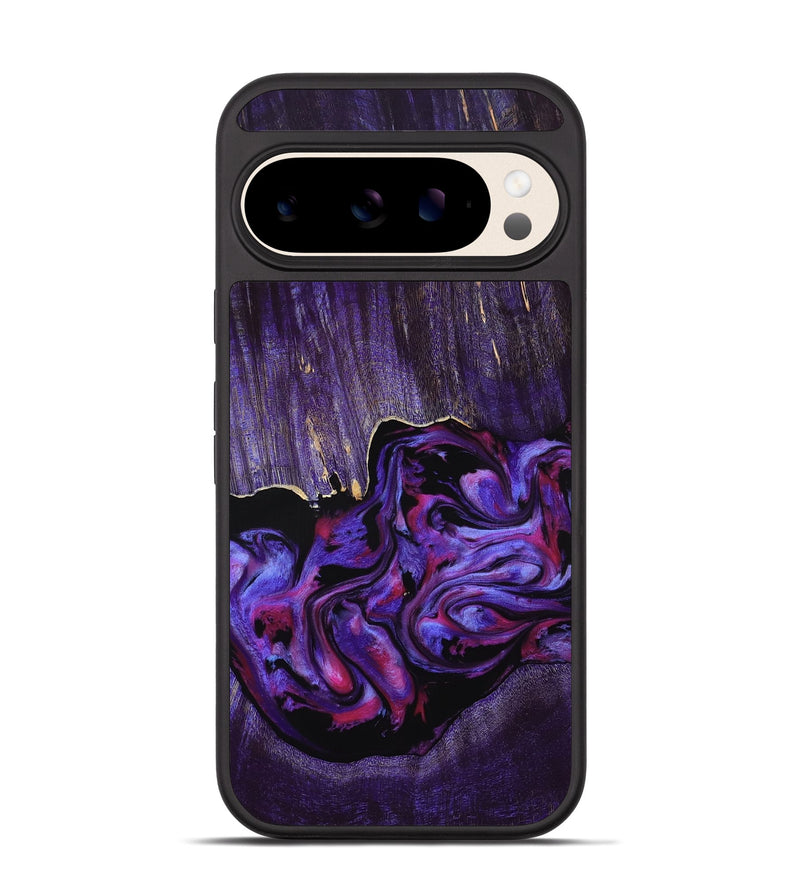 Pixel 10 Wood Phone Case - Adam (Purple, 807976)