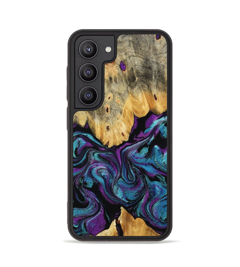 Galaxy S23 Wood Phone Case - Lum (Purple, 807977)