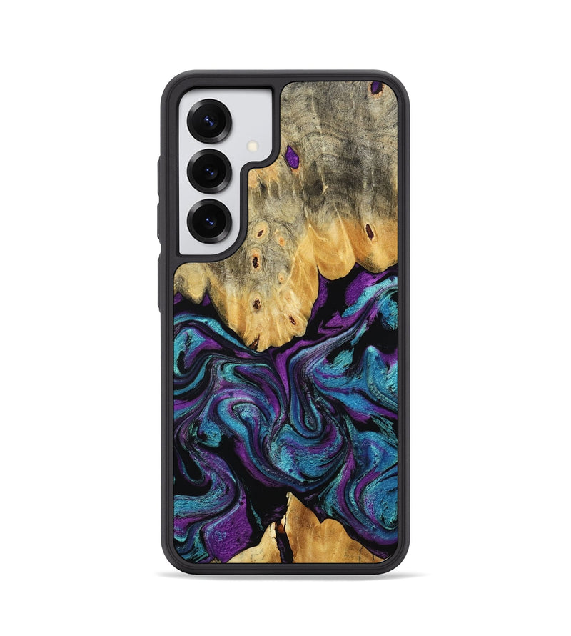 Galaxy S25 Wood Phone Case - Lum (Purple, 807977)