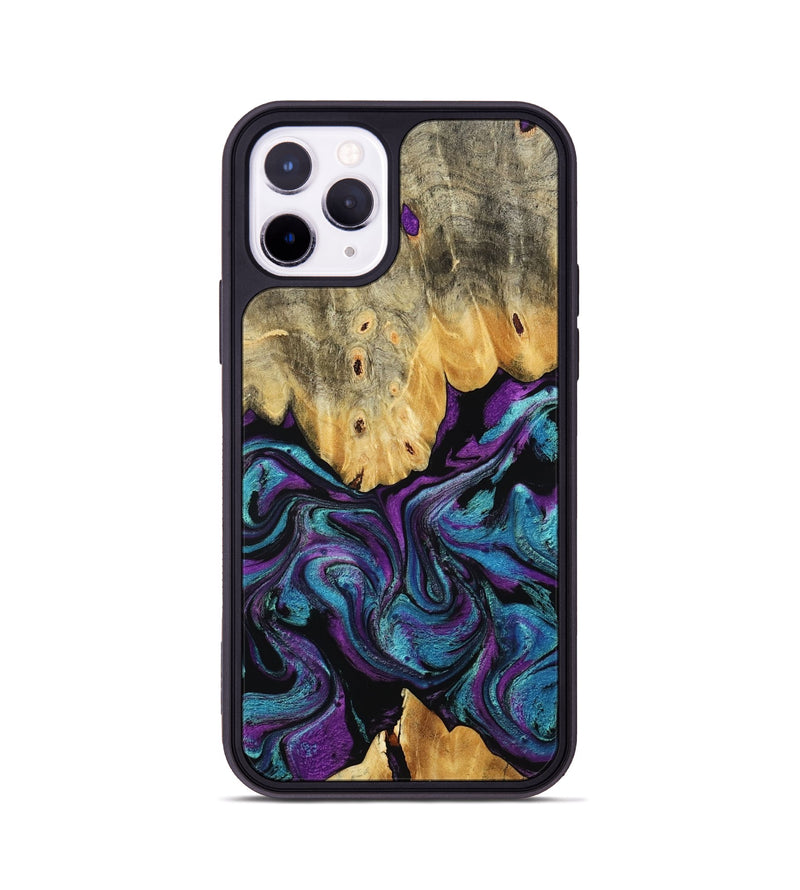 iPhone 11 Pro Wood Phone Case - Lum (Purple, 807977)